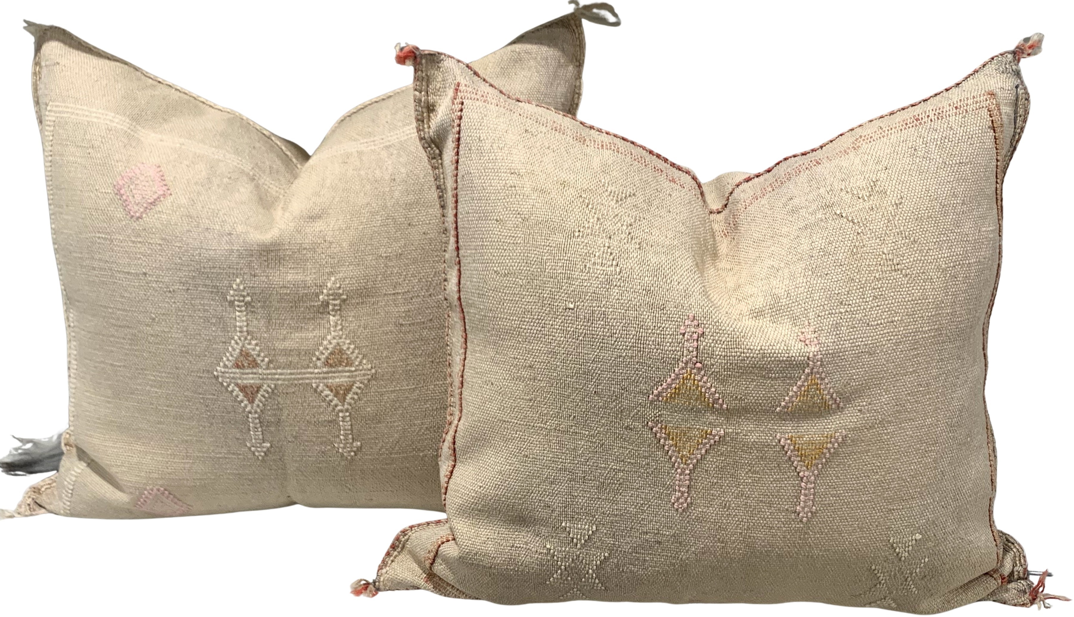 Moroccan Sabra Silk Pillows, Pair Moroccan Sabra Silk Pillows, Pair~P77718536
