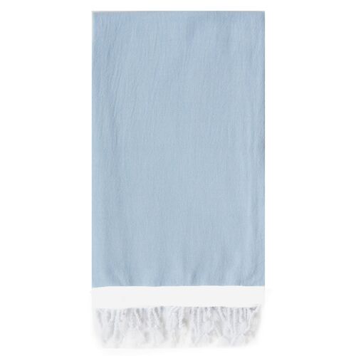 Basic Single-Stripe Towel, Light Blue~P77541997