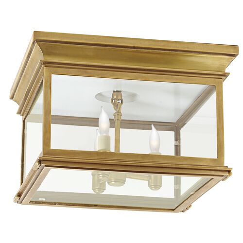 Club Outdoor Large Square Flush Mount Club Outdoor Large Square Flush Mount