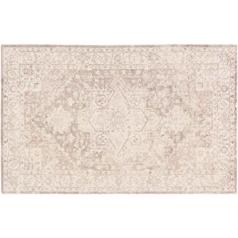 August Hand-Knotted Rug, Camel/Brown