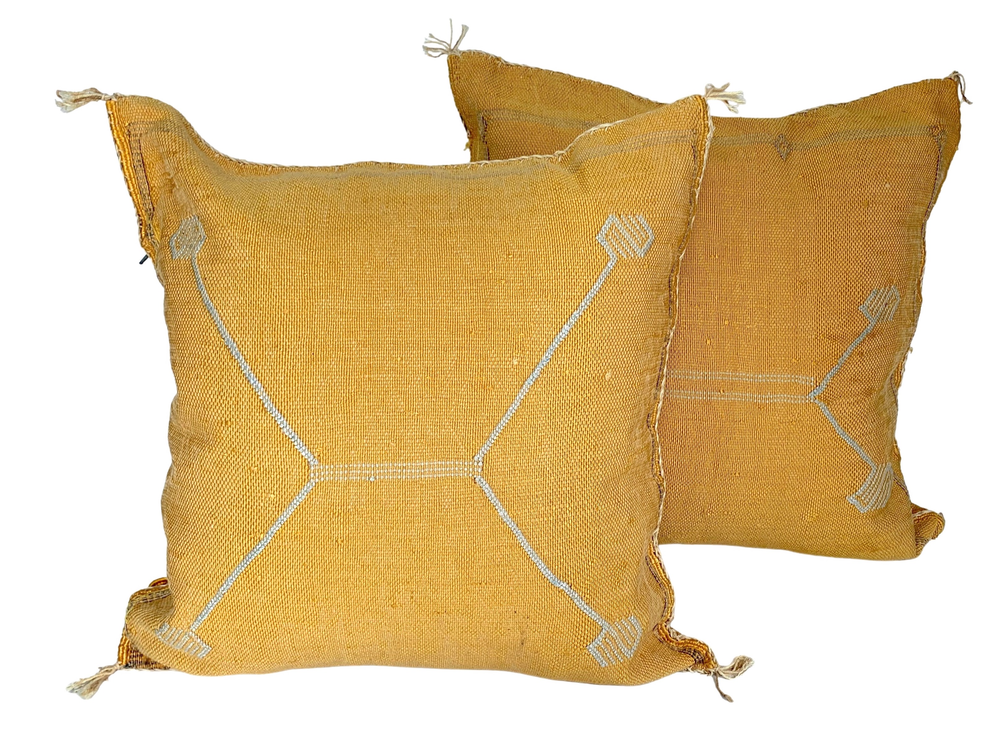 Moroccan Sabra Silk Pillows, Pair~P77659740
