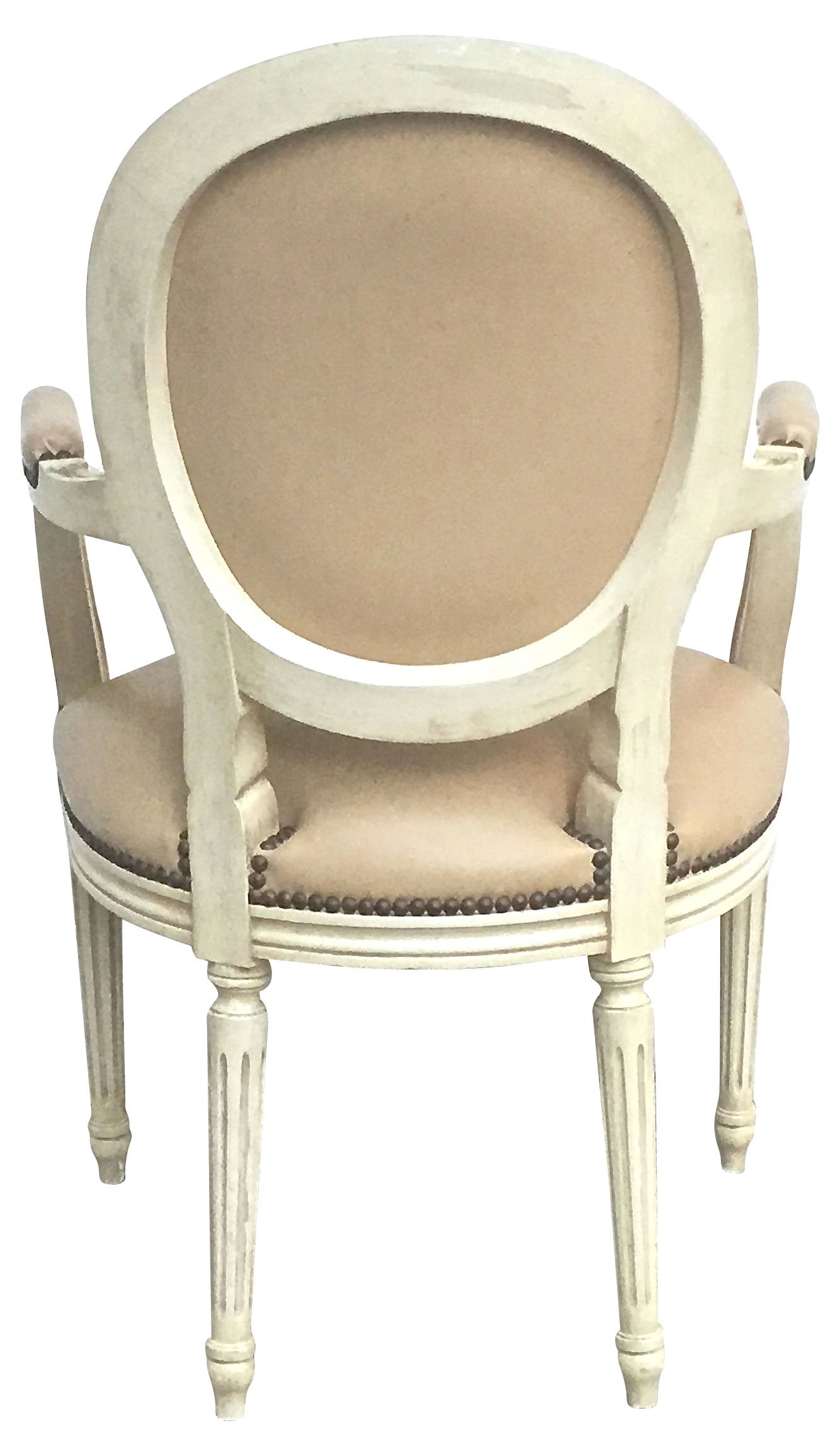 Louis XVI Medallion Back Armchair