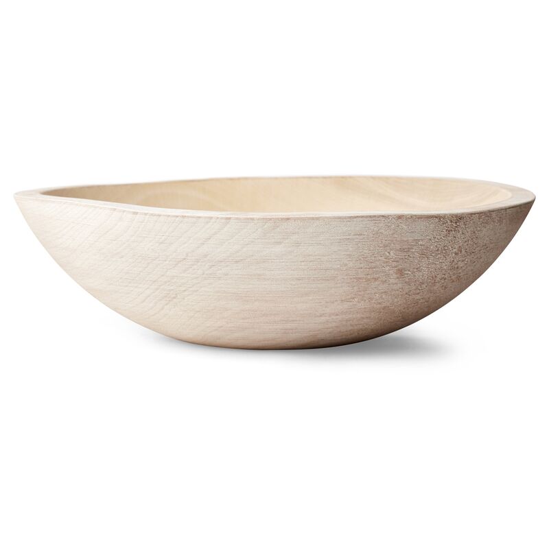 Peasant Bowl, White