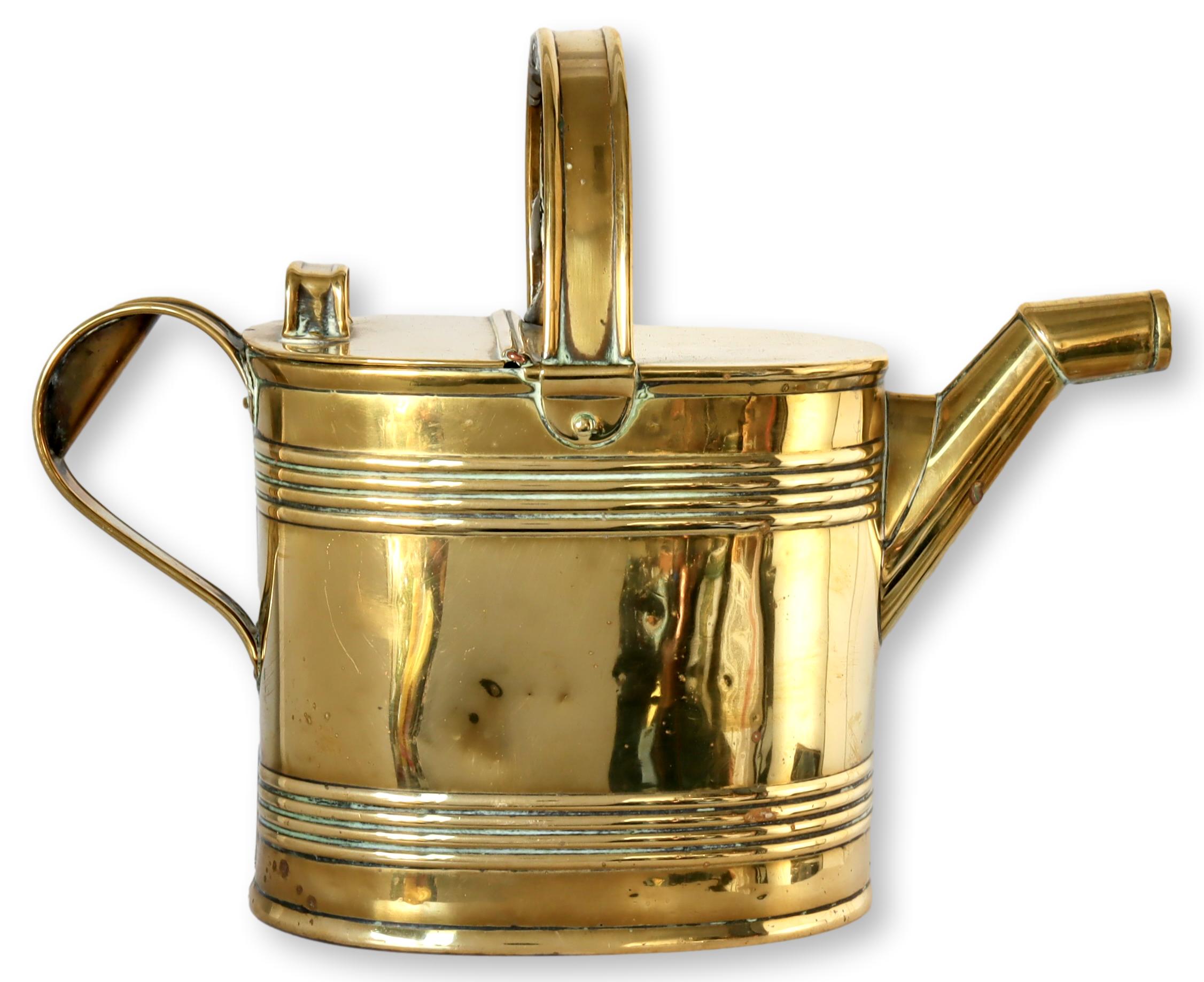 Antique English Brass Watering Can~P77664150
