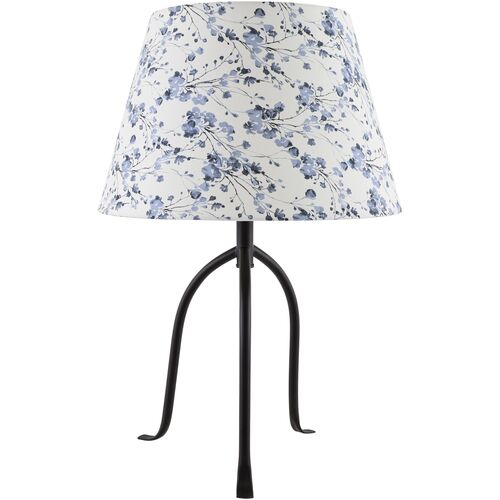 Soler Floral Tapered Shade 3-Legged Table Lamp II Soler Floral Tapered Shade 3-Legged Table Lamp II
