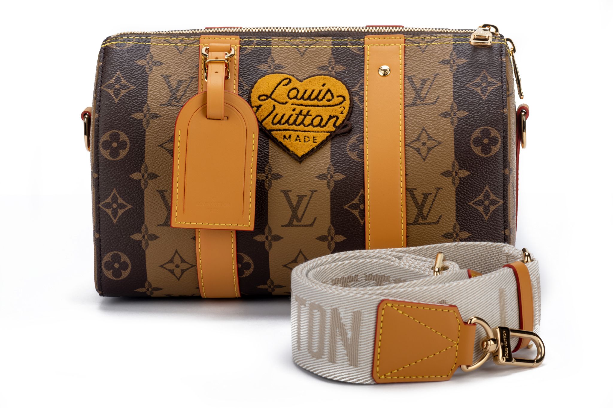 Limited Edition Louis Vuitton x Nigo Keepall 50 Bandoulière Travel