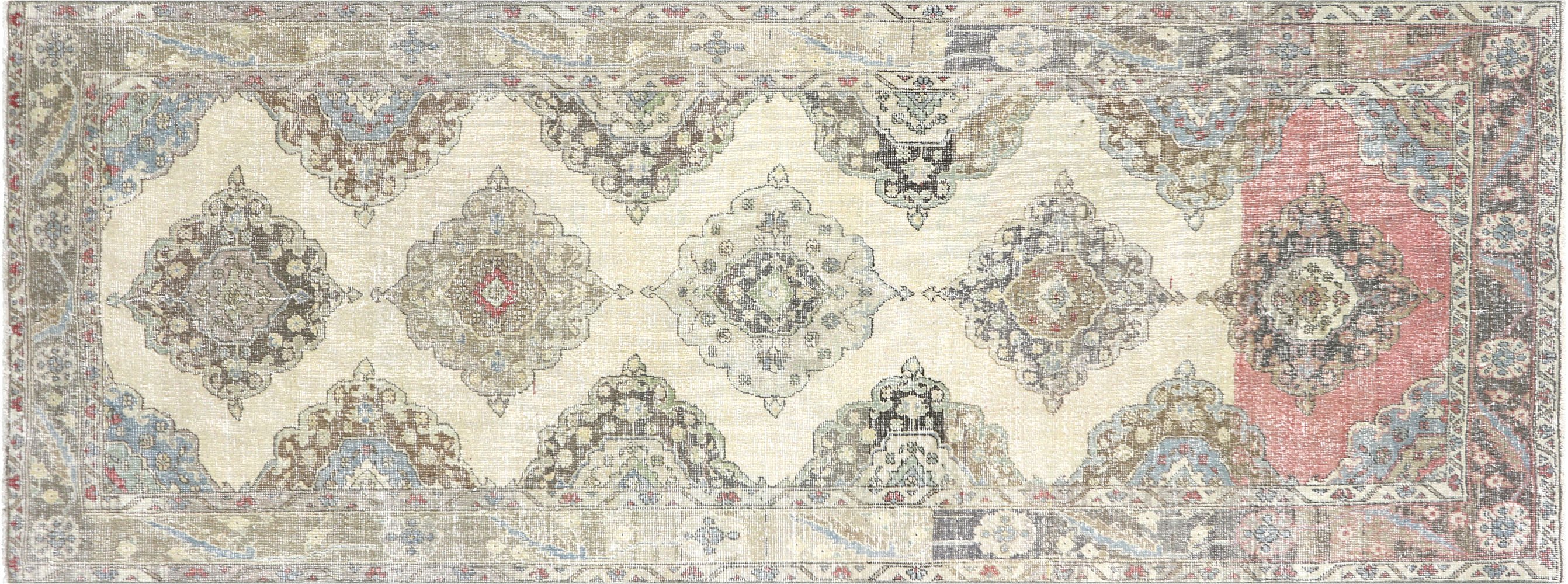 1960s Turkish Oushak Carpet, 4'8" x12'3"~P77574808