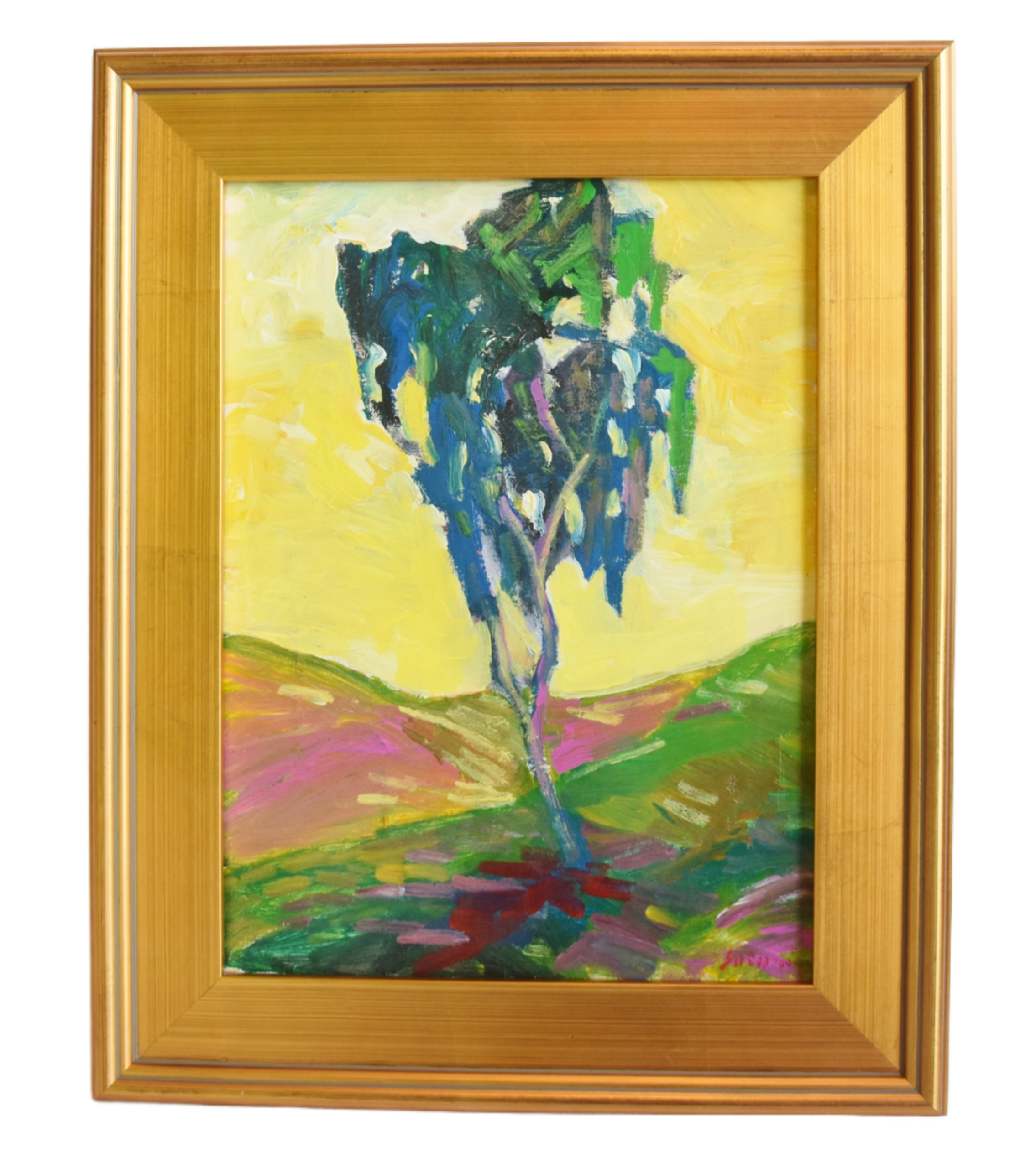 Juan Guzman Tree Landscape Oil Painting~P77661927