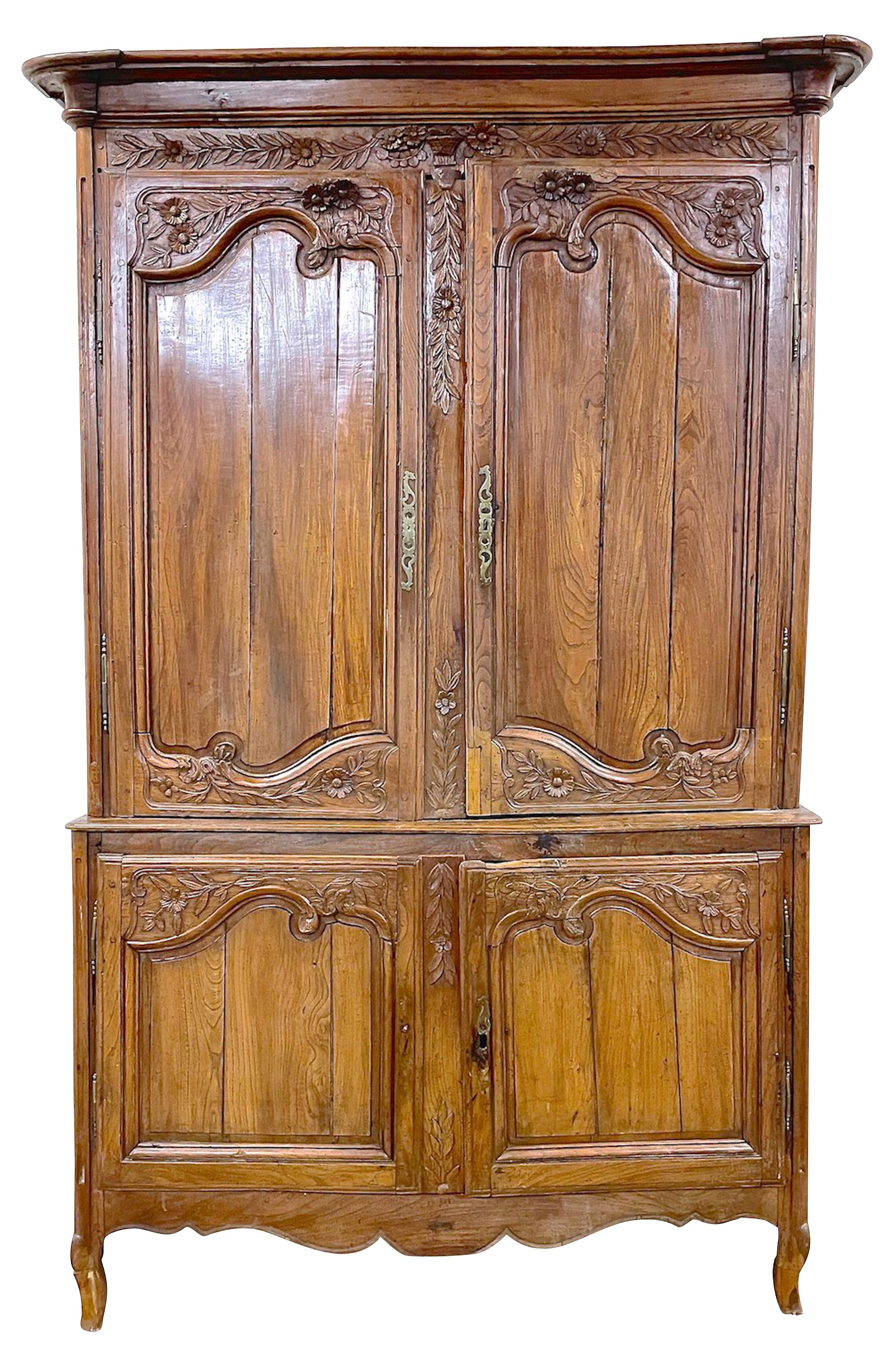 Antique Hand-Carved French Armoire~P77631226