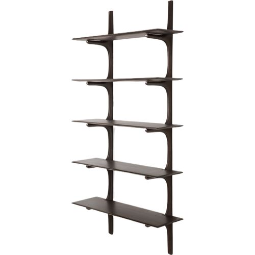 PI Wall Shelf, 5 Shelves
