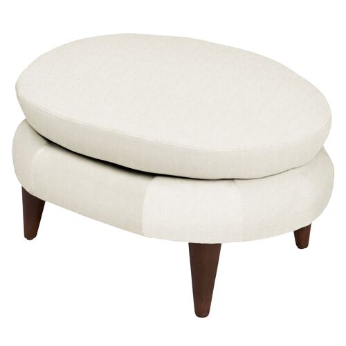 Lowell Crypton Footstool, White~P77611327