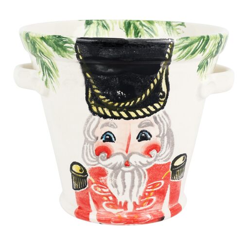Nutcrackers Ice Bucket, Red