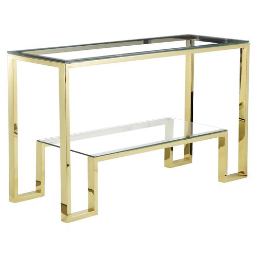 Laurence 53" Console, Gold~P77324839