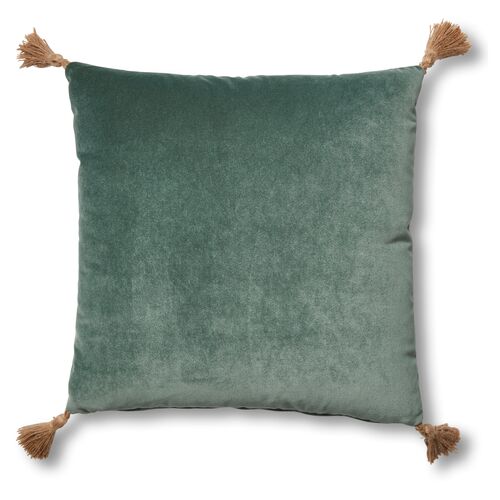 Lou 19x19 Pillow, Jade Velvet~P77477622