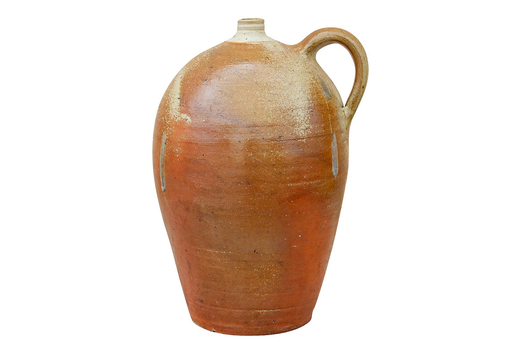 Terracotta Burnished Clay Wine Jug~P77622044