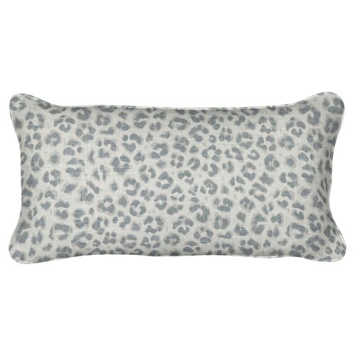 Kendall Cheetah Lumbar Pillow, Delft Blue~P77655930