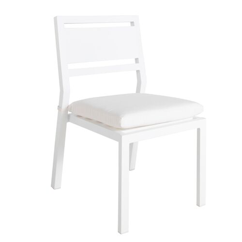 Avondale Outdoor Aluminum Side Chair