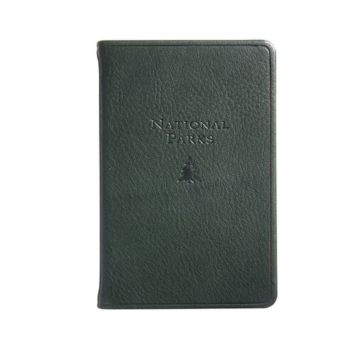 National Parks Atlas Leatherbound Book