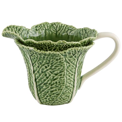 Cabbage Pitcher, Green