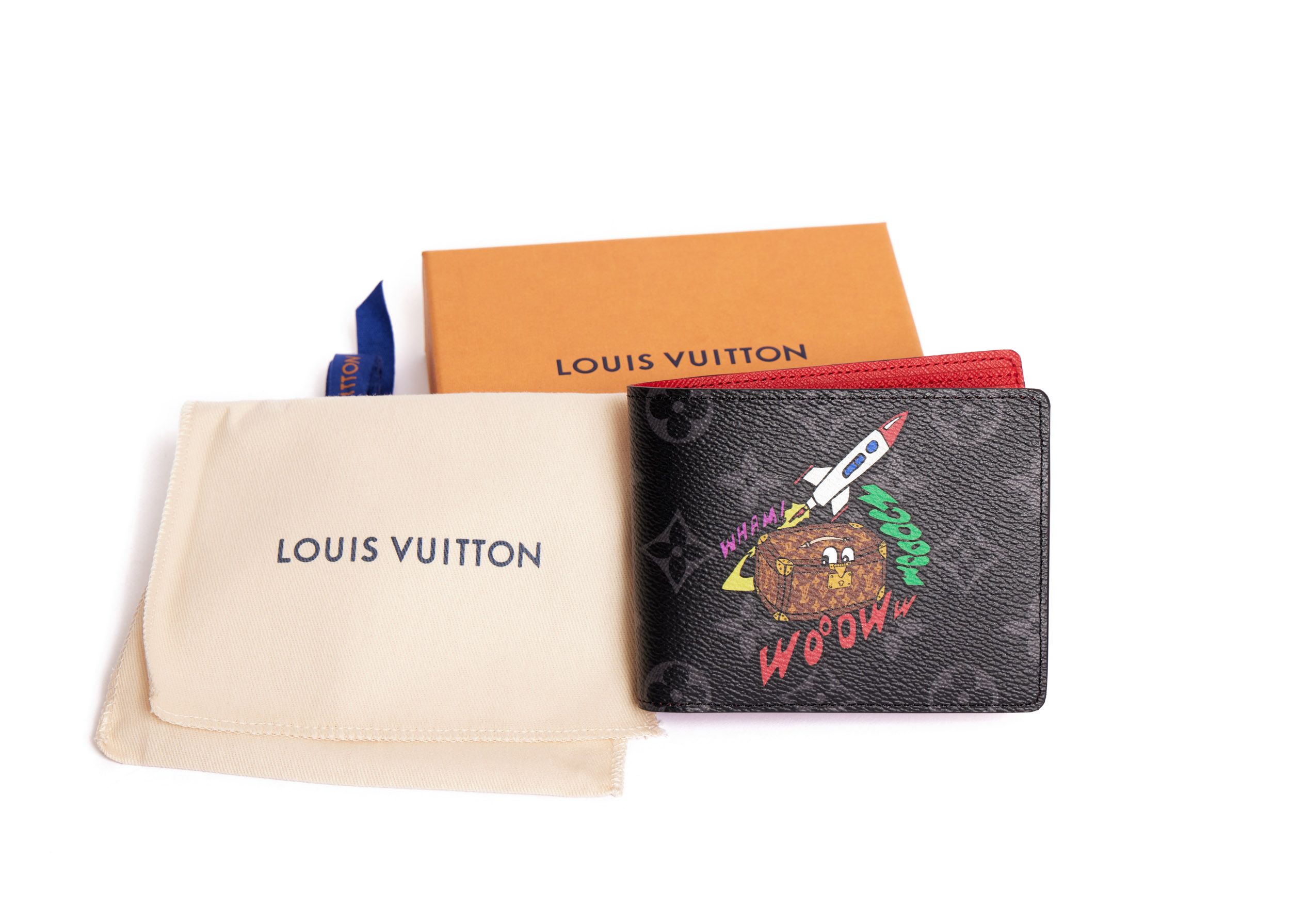 Louis Vuitton Multiple Wallet Anthracite Grey autres Cuirs