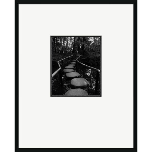 Bespoke by Baker, Rock Path through water Photograph, 25.25" x 31.25" Bespoke by Baker, Rock Path through water Photograph, 25.25" x 31.25"