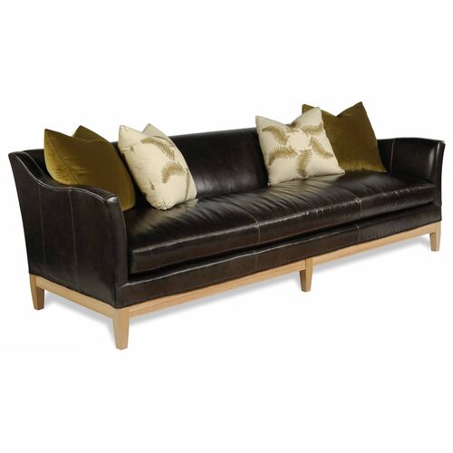 Paradigm Leather Sofa, Dark Brown~P77609591