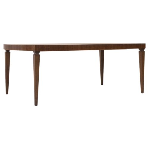 Archives Rectangular Dining Table, Dark Wood