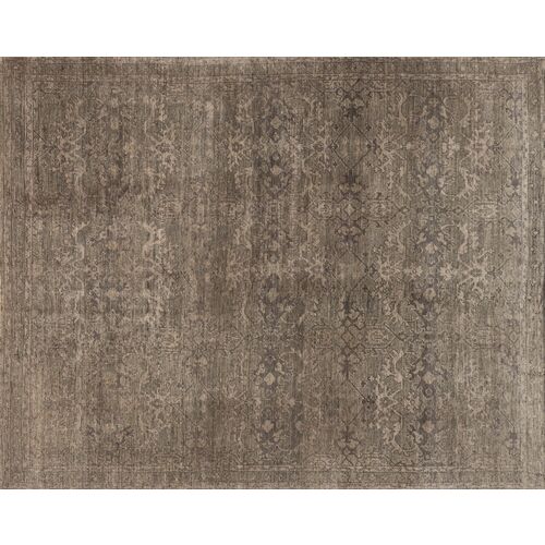 Chapell Hand-Knotted Rug, Fog/Beige~P77286449