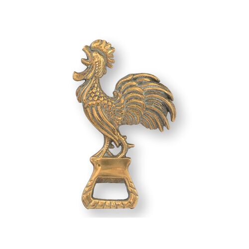 English Brass Rooster Bottle Opener English Brass Rooster Bottle Opener