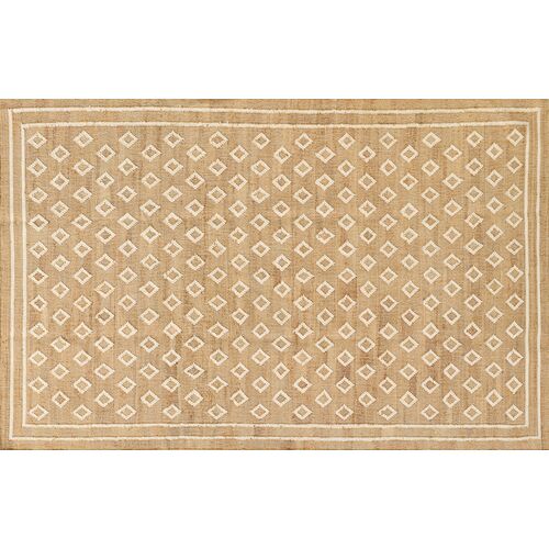 Orchard Tiny Diamond Natural Hand Woven Wool Rug