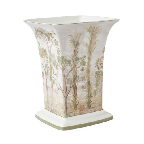 Tall Trees Square Vase
