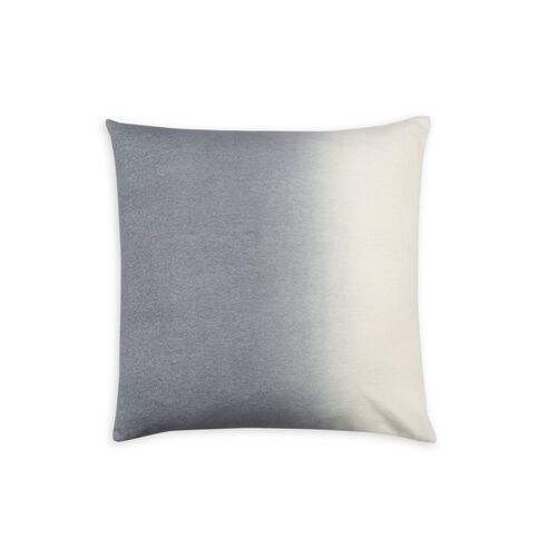 Dip Dyed 24x24 Pillow, Light Gray~P77502679