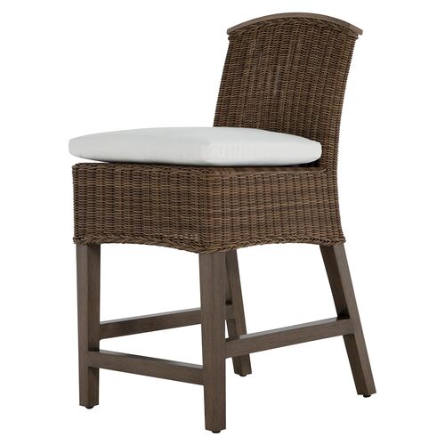 Astoria Outdoor Wicker Counter Stool
