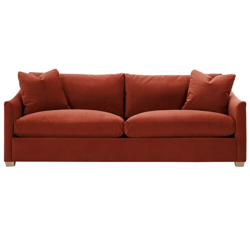 Ellis 89" Velvet 2-Seat Sofa Ellis 89" Velvet 2-Seat Sofa