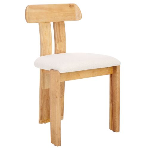 Kyren Boucle Seat Dining Chair