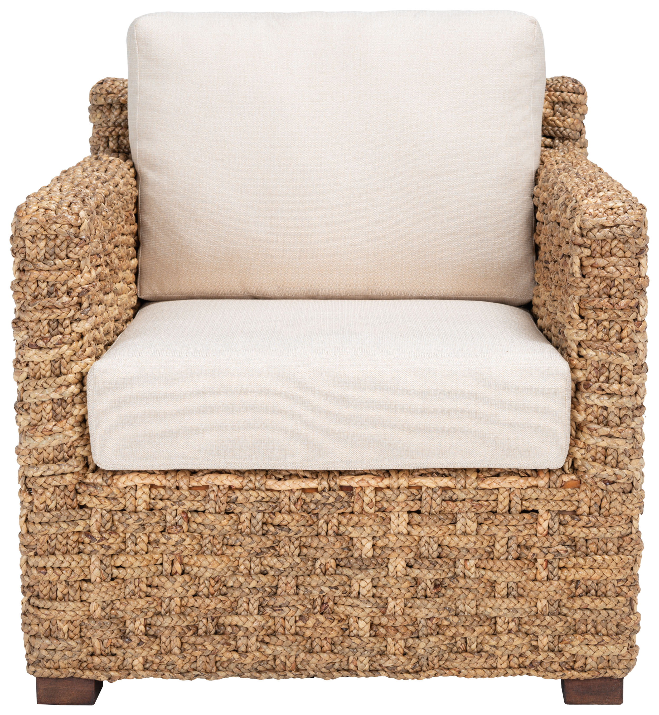 Cannes Water Hyacinth Chair, Natural/Beige | One Kings Lane
