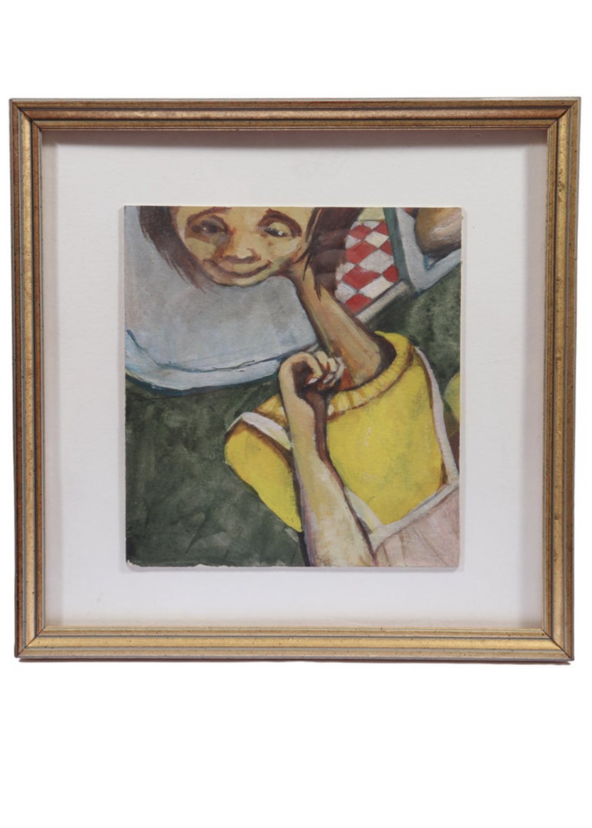 Portrait of a Girl Framed Oil Painting~P77669630