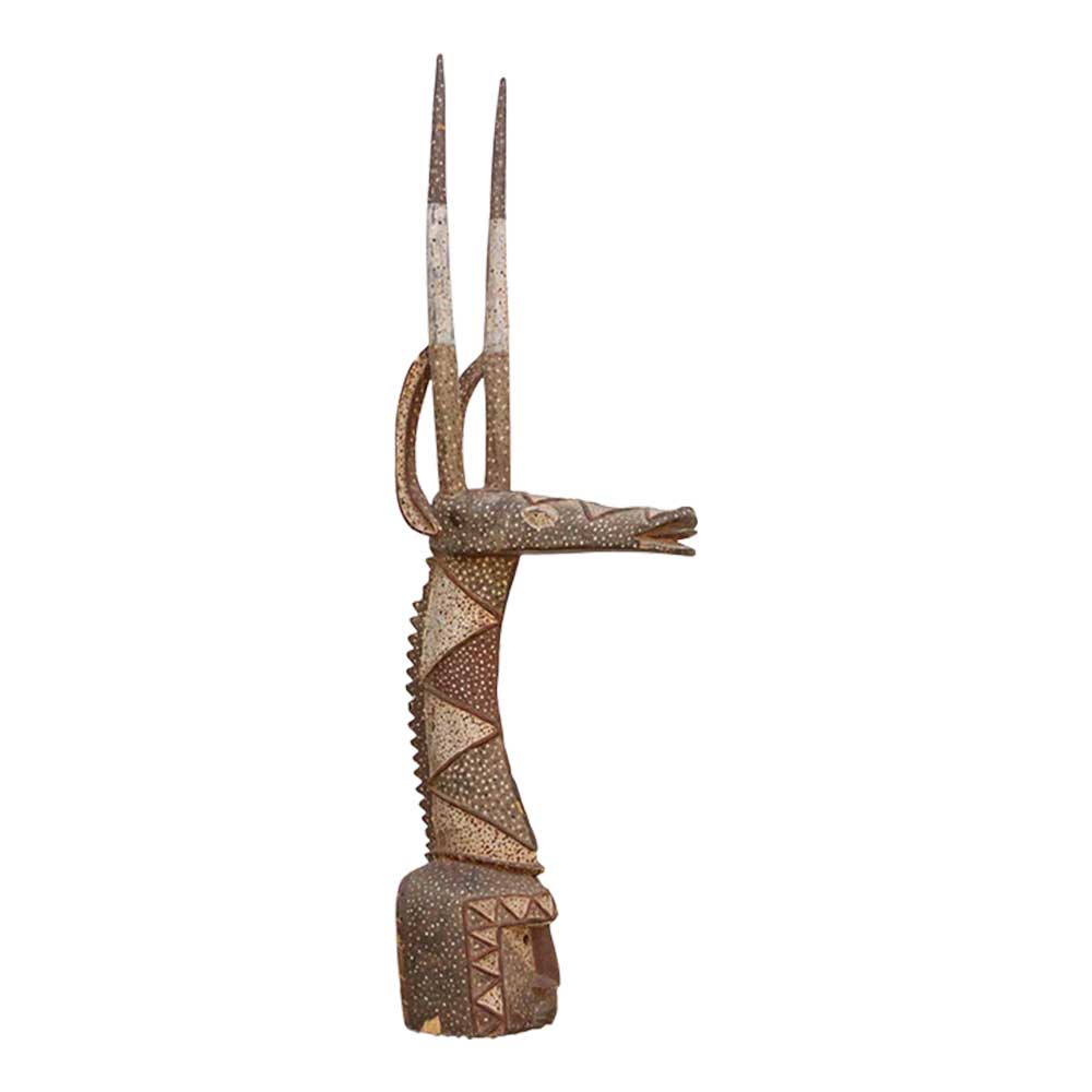19th C. 83" Tall African Antelope Adone~P77708624