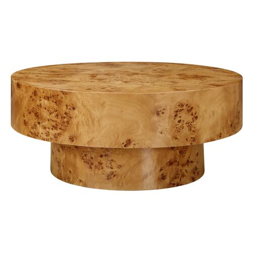 Juliet Burl Coffee Table, Natural