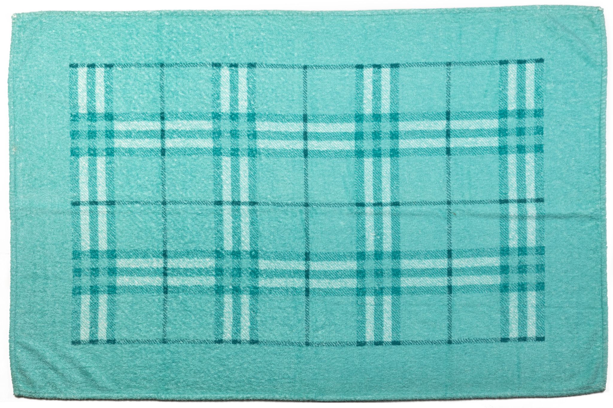 Burberry New Turquoise Cotton Towel~P77616363