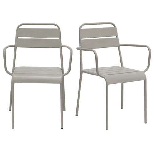 S/2 Terrafirma Outdoor Armchairs