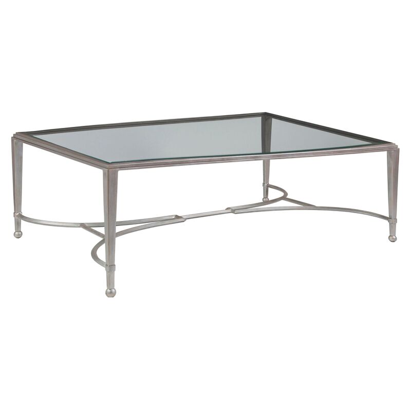 Sangiovese Coffee Table, Argento Silver