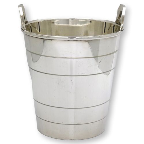 English Deco Silver-Plate Wine Chiller~P77495540