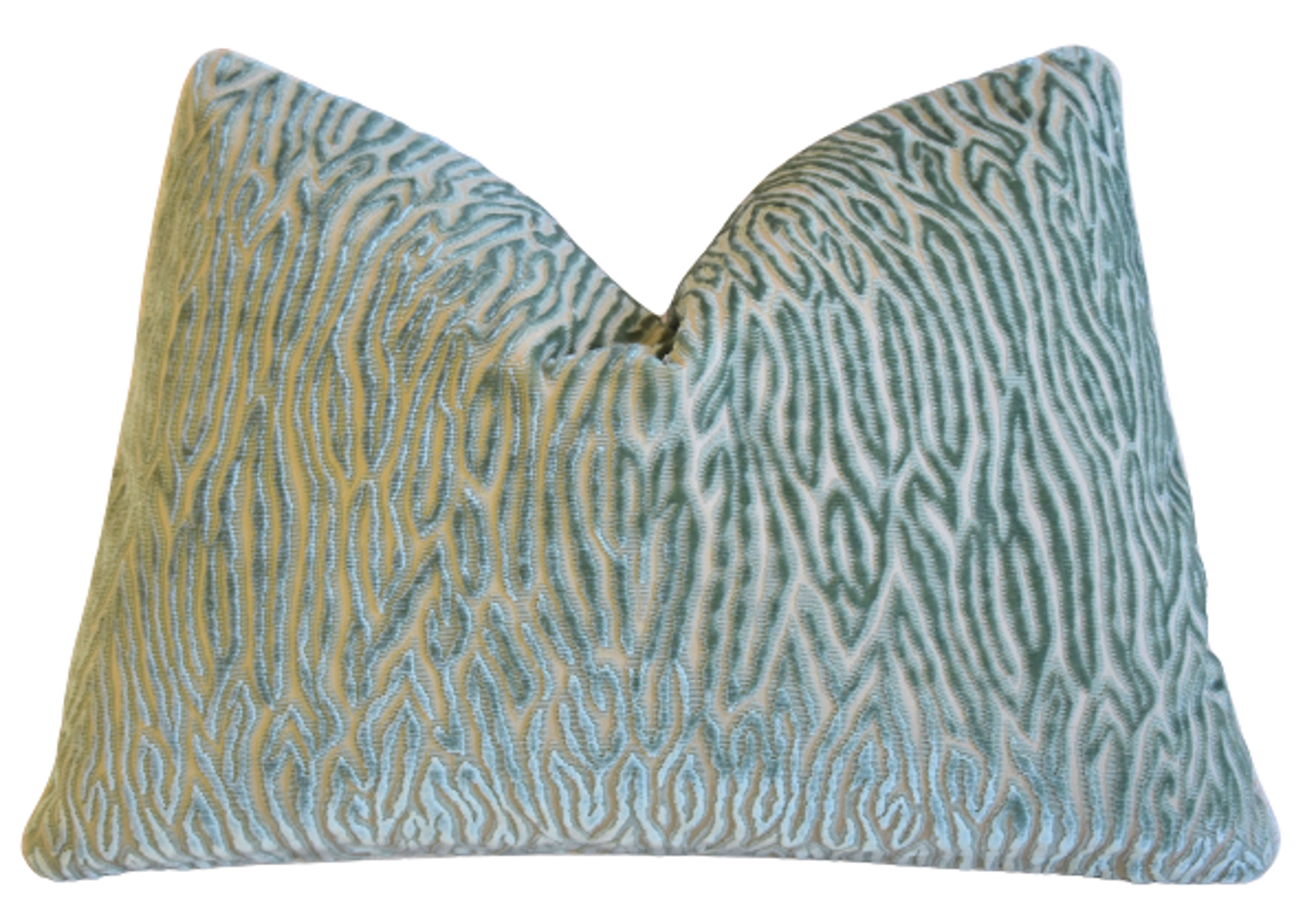 Scalamandre Abstract Cut Velvet Pillow Scalamandre Abstract Cut Velvet Pillow