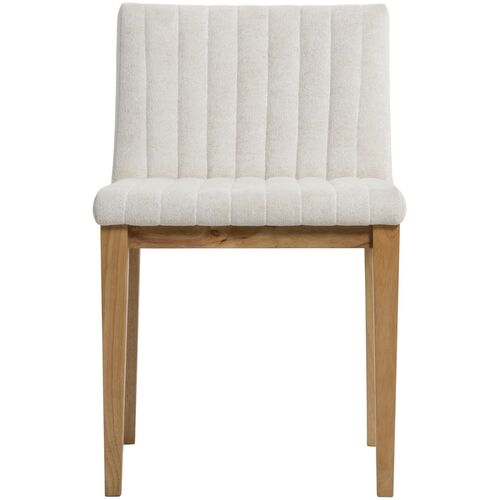 S/2 Nylae Wooden Dining Chairs, White