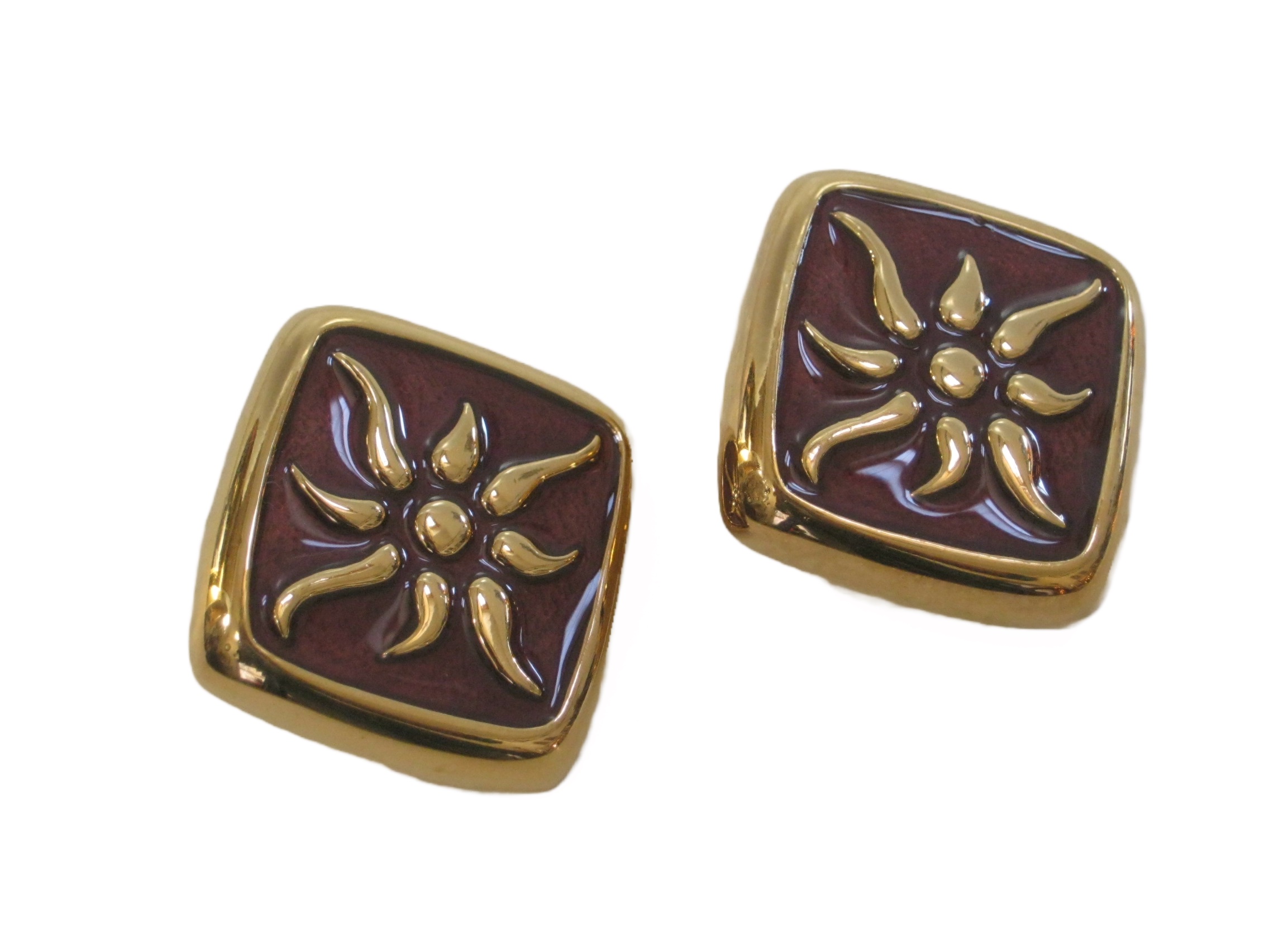 Givenchy, Starburst Gold -Plate Earrings~P77668434