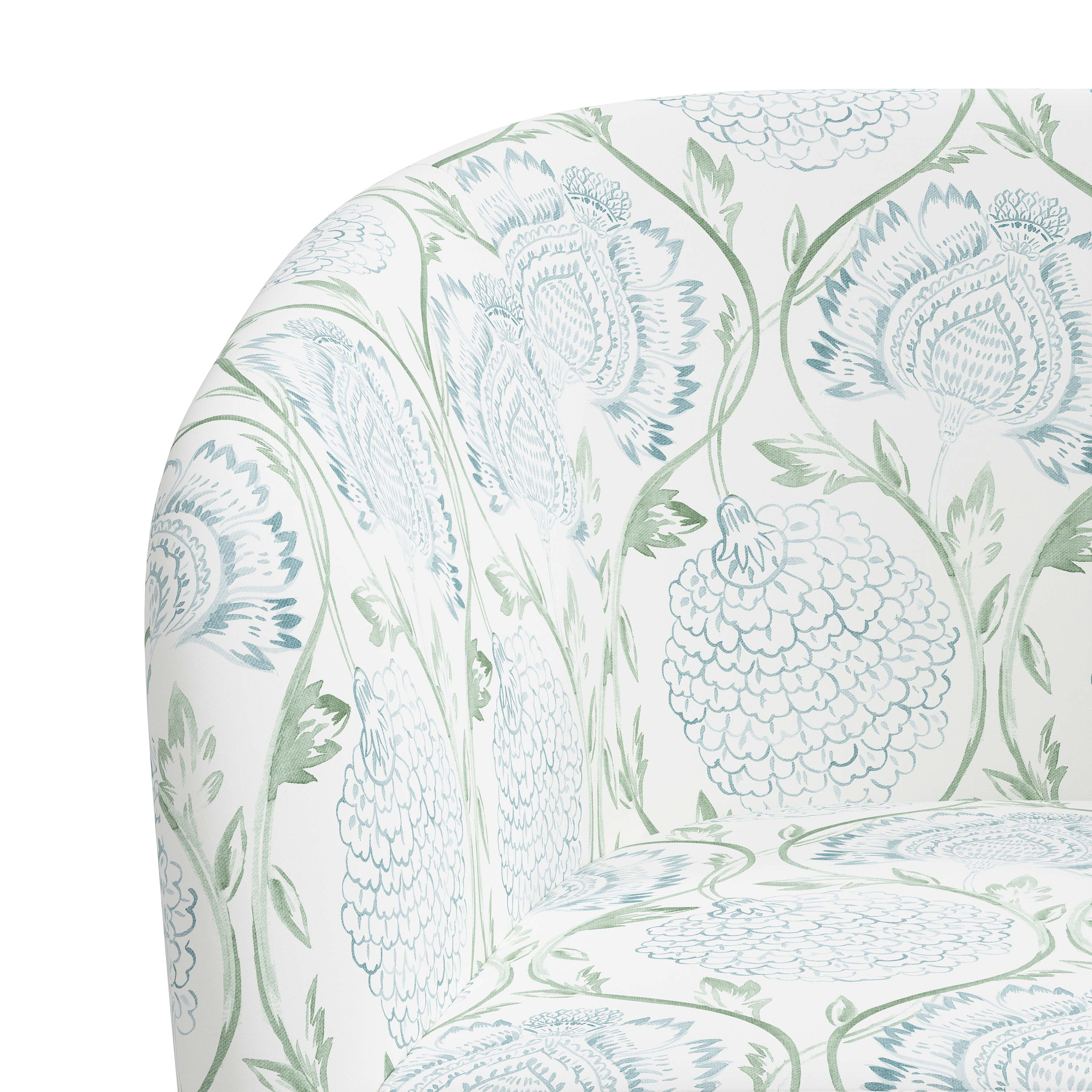 Zara Swivel Chair, Ranjit Floral