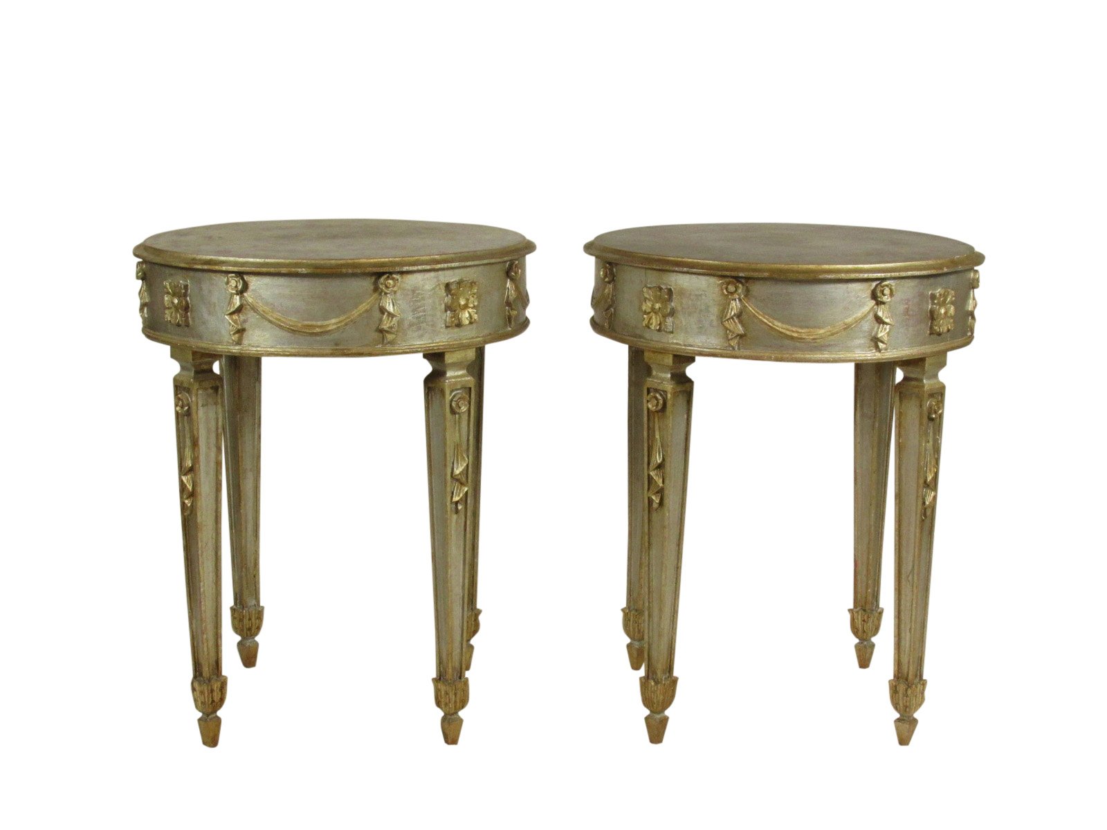 Italian Neoclassical End Tables, Pair~P77609372