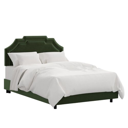 Lola Bed, Performance Velvet Lola Bed, Performance Velvet