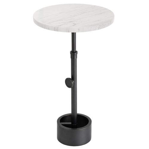 Myles Marble Top Accent Table